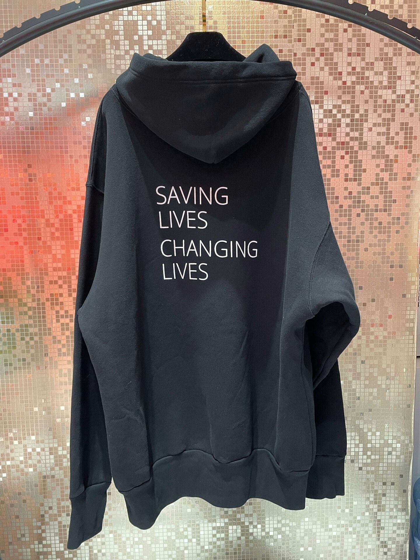 Balenciaga Balenciaga Letter Print Hoodie Unisex L Size US L / EU 52-54 / 3 - 2 Thumbnail