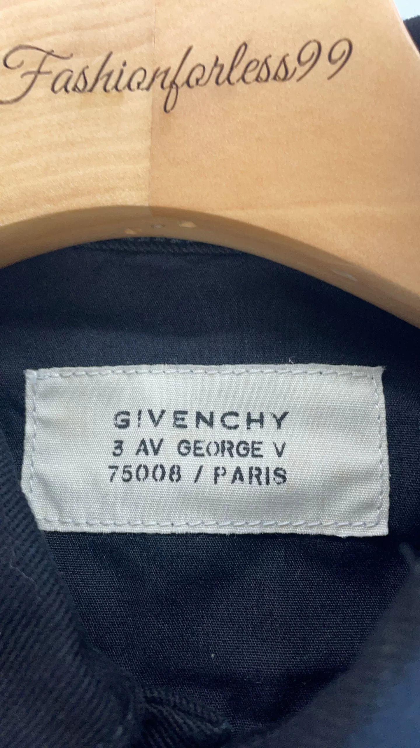 Givenchy Givenchy Letter Print Denim Jacket Size US M / EU 48-50 / 2 - 3 Thumbnail