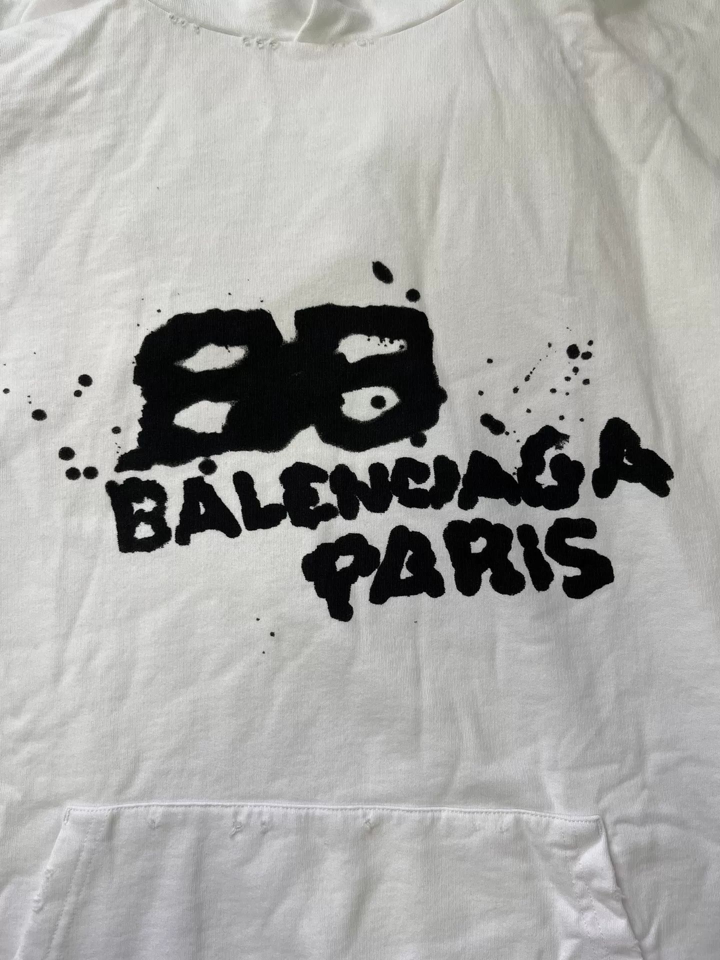 Balenciaga Balenciaga Graffiti Print Hoodie Size US S / EU 44-46 / 1 - 3 Thumbnail