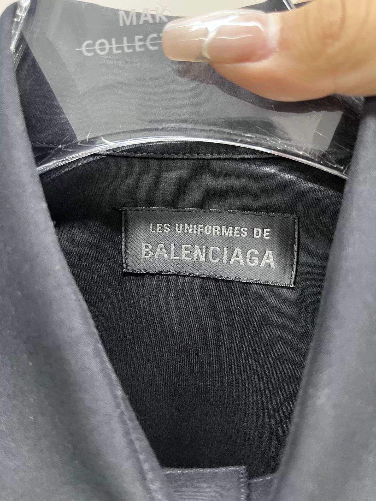 Balenciaga Balenciaga Black Collared Polo Shirt Size US XS / EU 42 / 0 - 3 Thumbnail