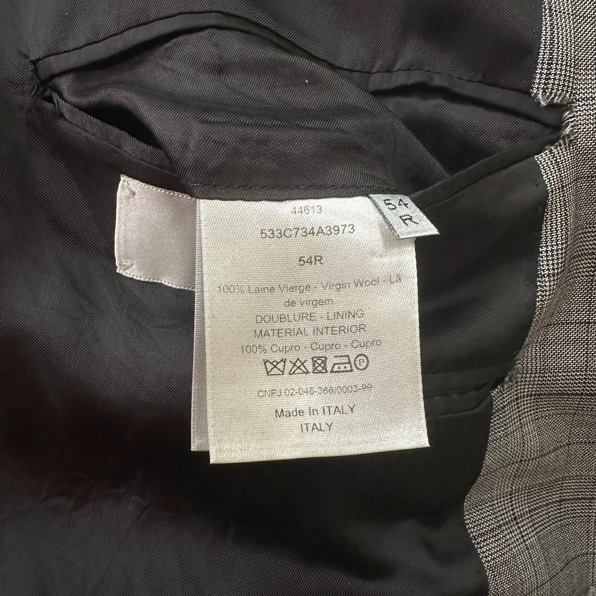 Dior Dior Prince of Wales Check Suit Size US XL / EU 56 / 4 - 7 Thumbnail
