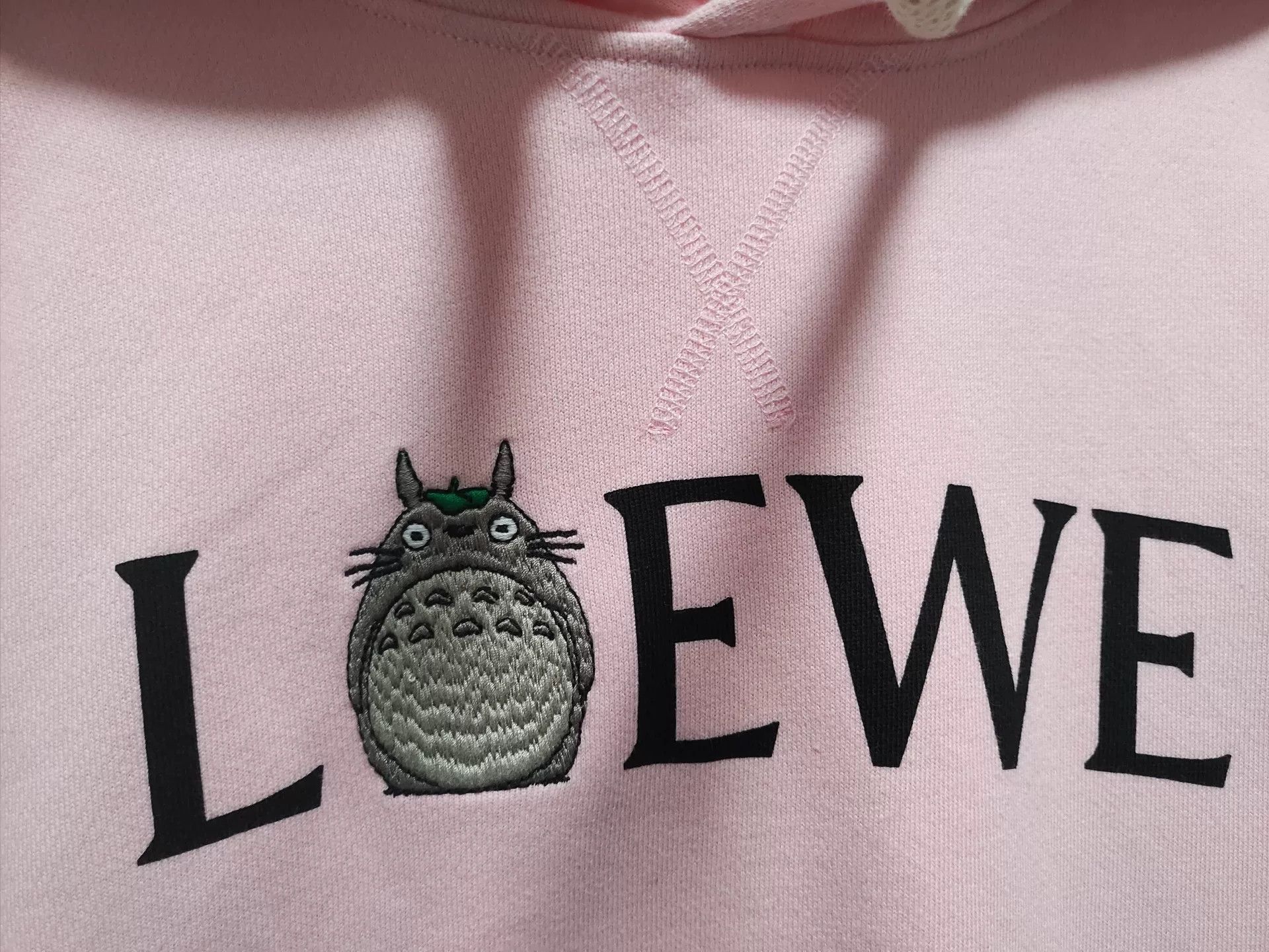 Loewe Loewe My Neighbor Totoro Pink Hoodie Size US S / EU 44-46 / 1 - 5 Thumbnail
