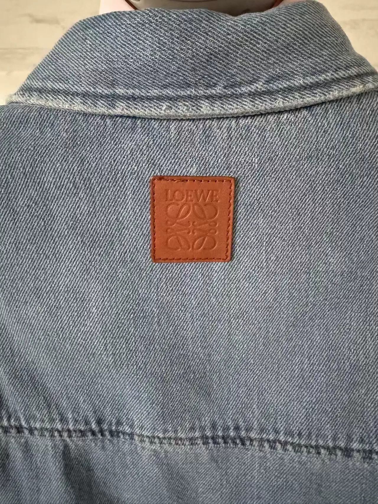Loewe LOEWE SS22 Denim Sports Jacket Size US S / EU 44-46 / 1 - 7 Thumbnail