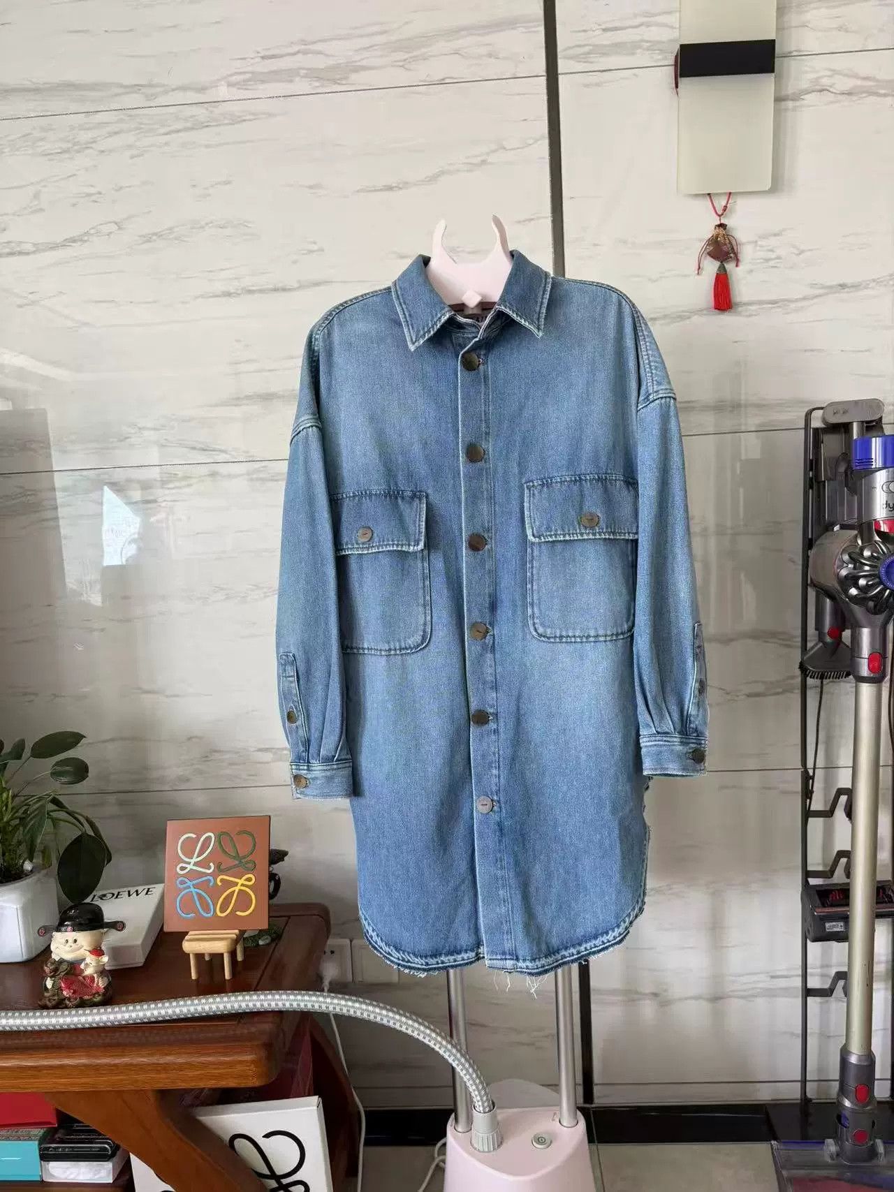 Loewe LOEWE SS22 Denim Sports Jacket Size US S / EU 44-46 / 1 - 2 Thumbnail
