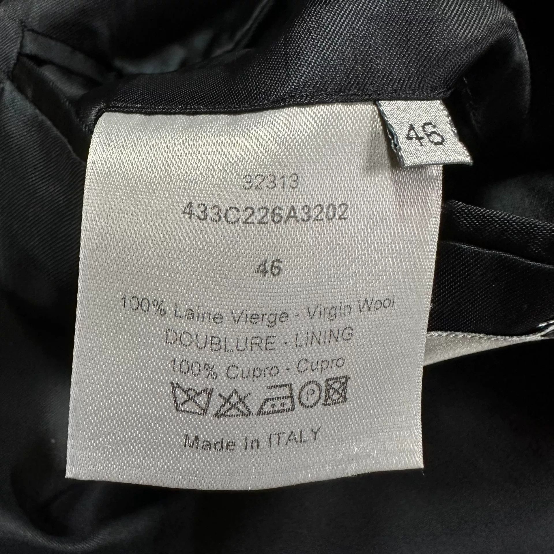 Dior Dior Homme 14fw Wool Blazer Size US S / EU 44-46 / 1 - 5 Thumbnail