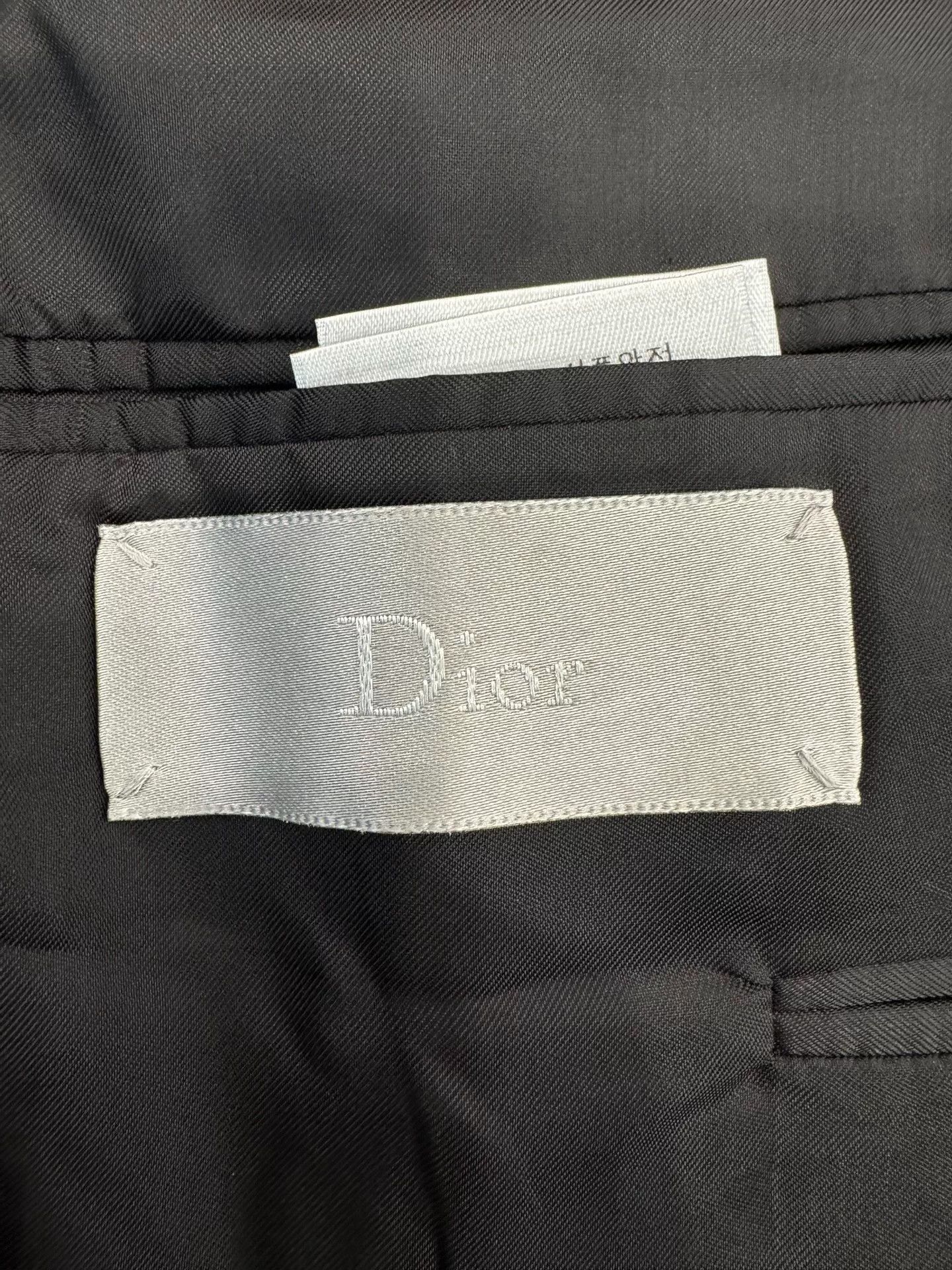 Dior Dior Men's Black Wool Suit Jacket Size US S / EU 44-46 / 1 - 5 Thumbnail