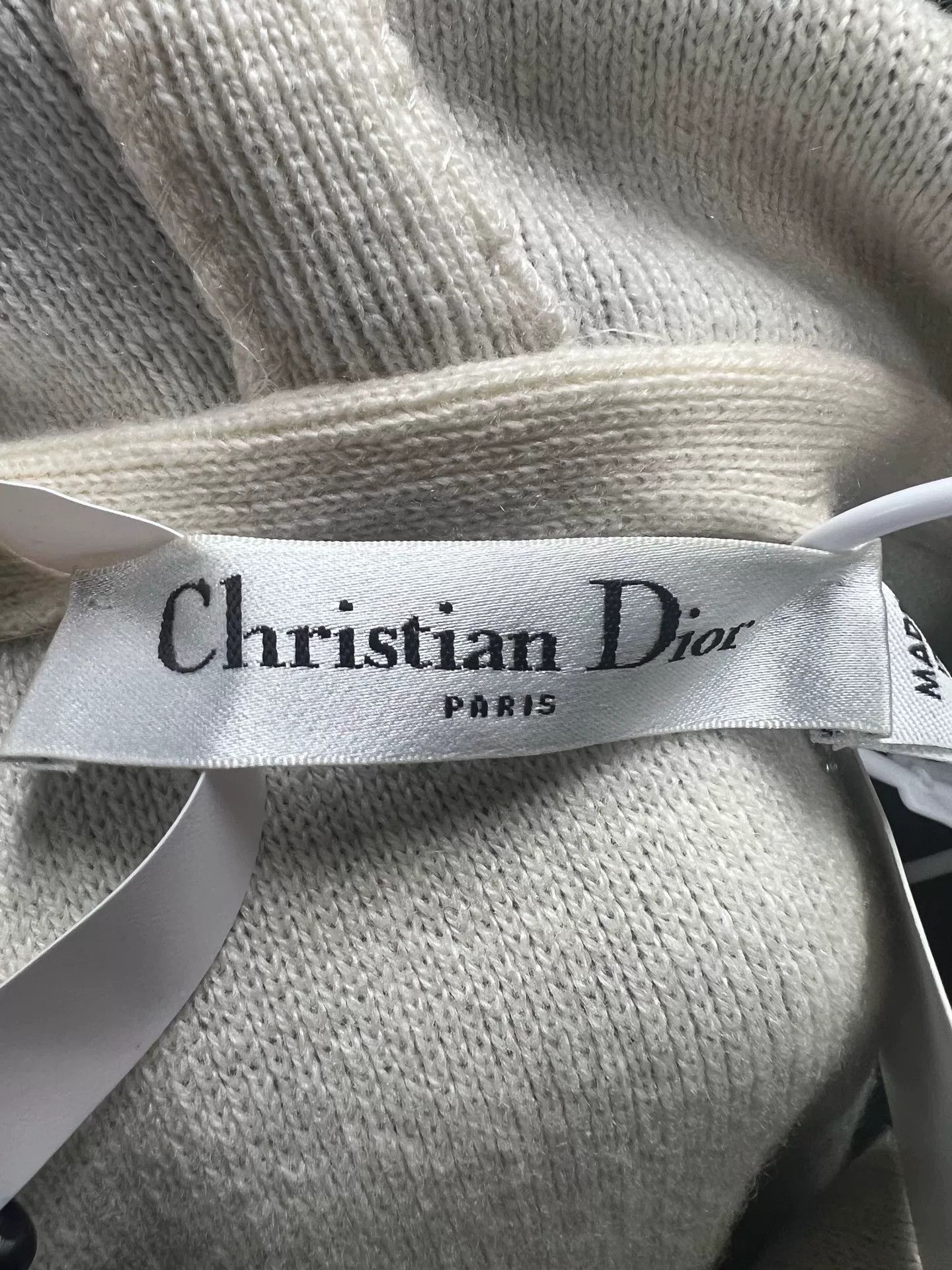 Dior gray cashmere sweater by dior size 36 Size US S / EU 44-46 / 1 - 7 Thumbnail