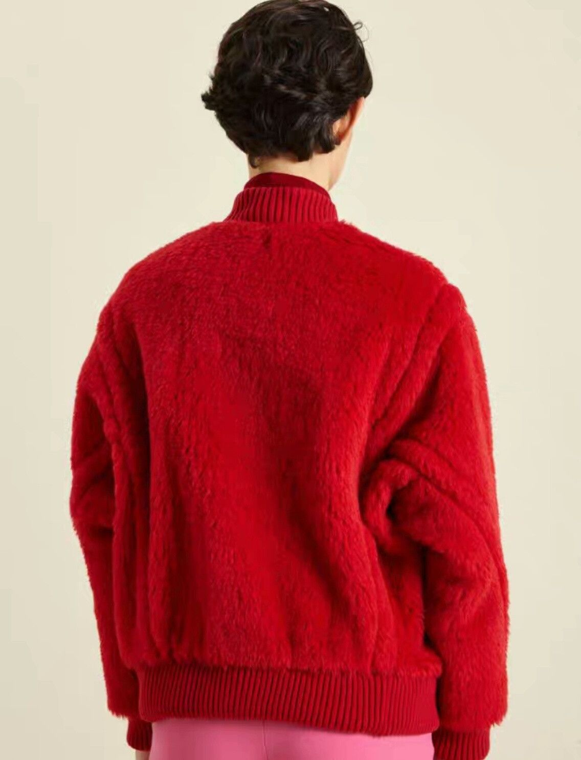 Max Mara maxmara red teddy bear short coat Size US S / EU 44-46 / 1 - 4 Thumbnail