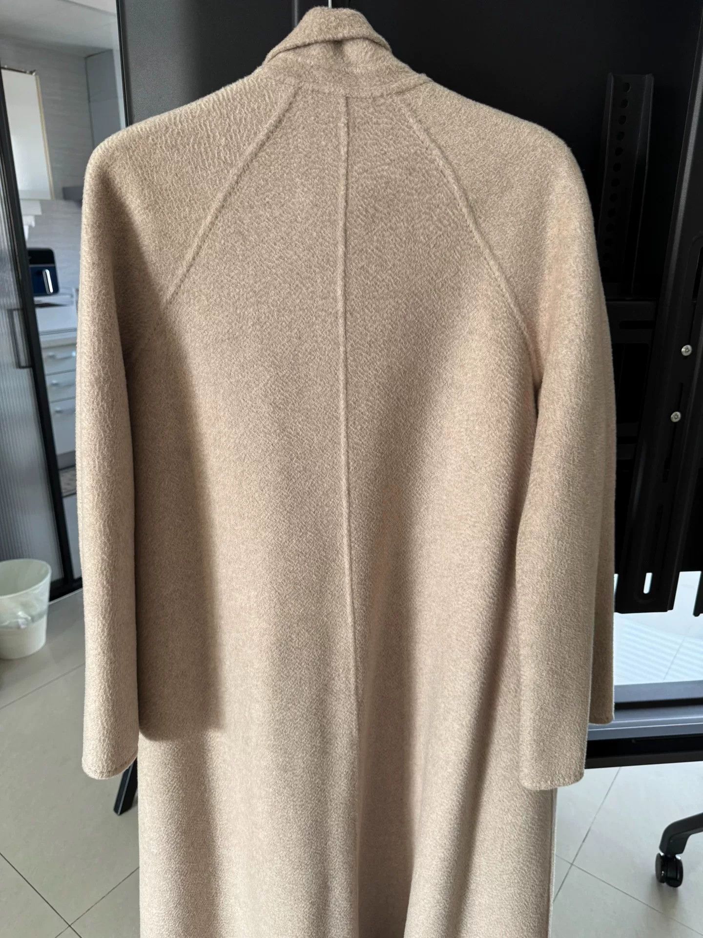 Max Mara MaxMara Water Ripple Cashmere Coat Size US M / EU 48-50 / 2 - 4 Thumbnail