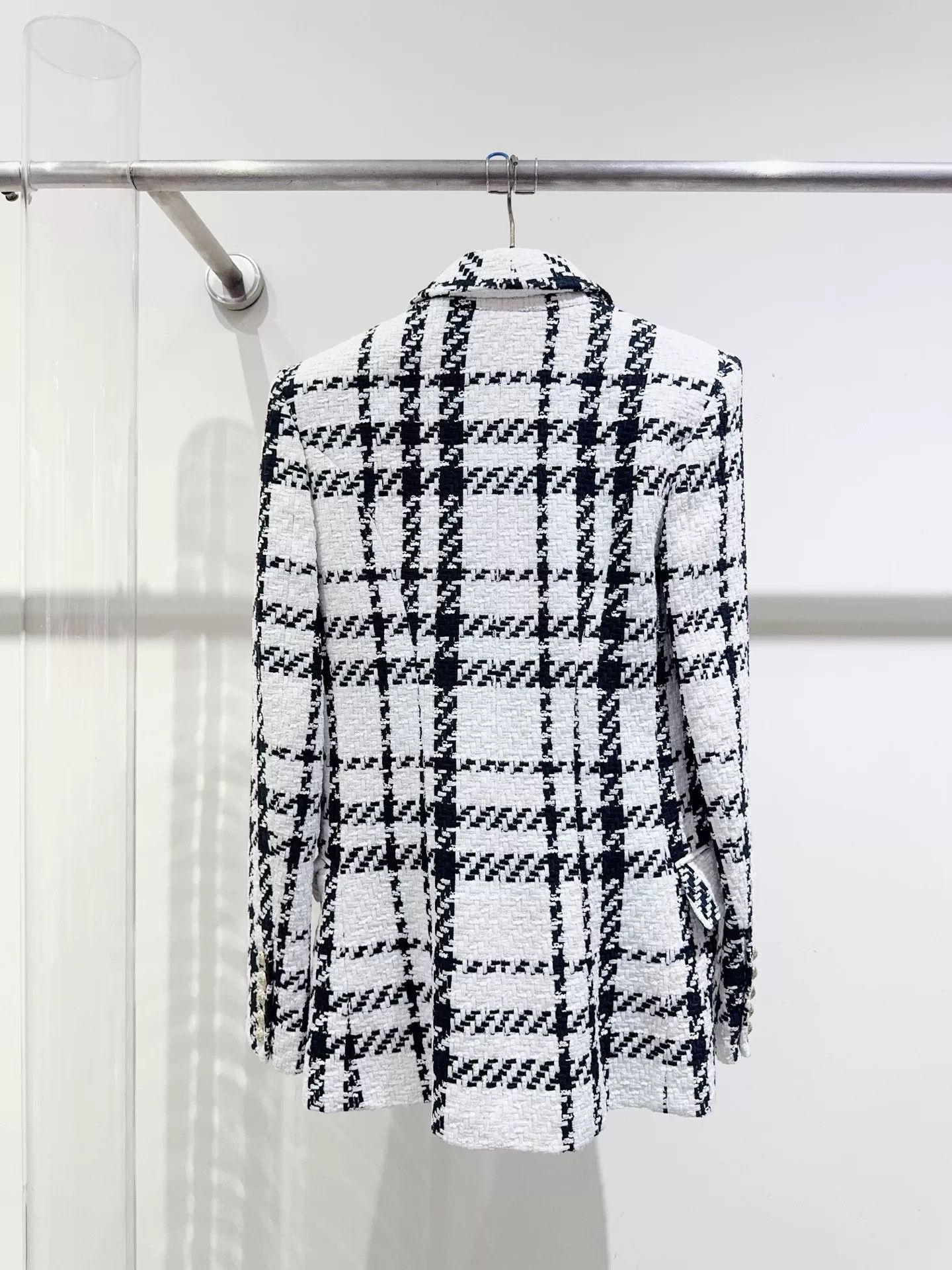 Balmain new balmain houndstooth blazer coat Size US M / EU 48-50 / 2 - 4 Thumbnail
