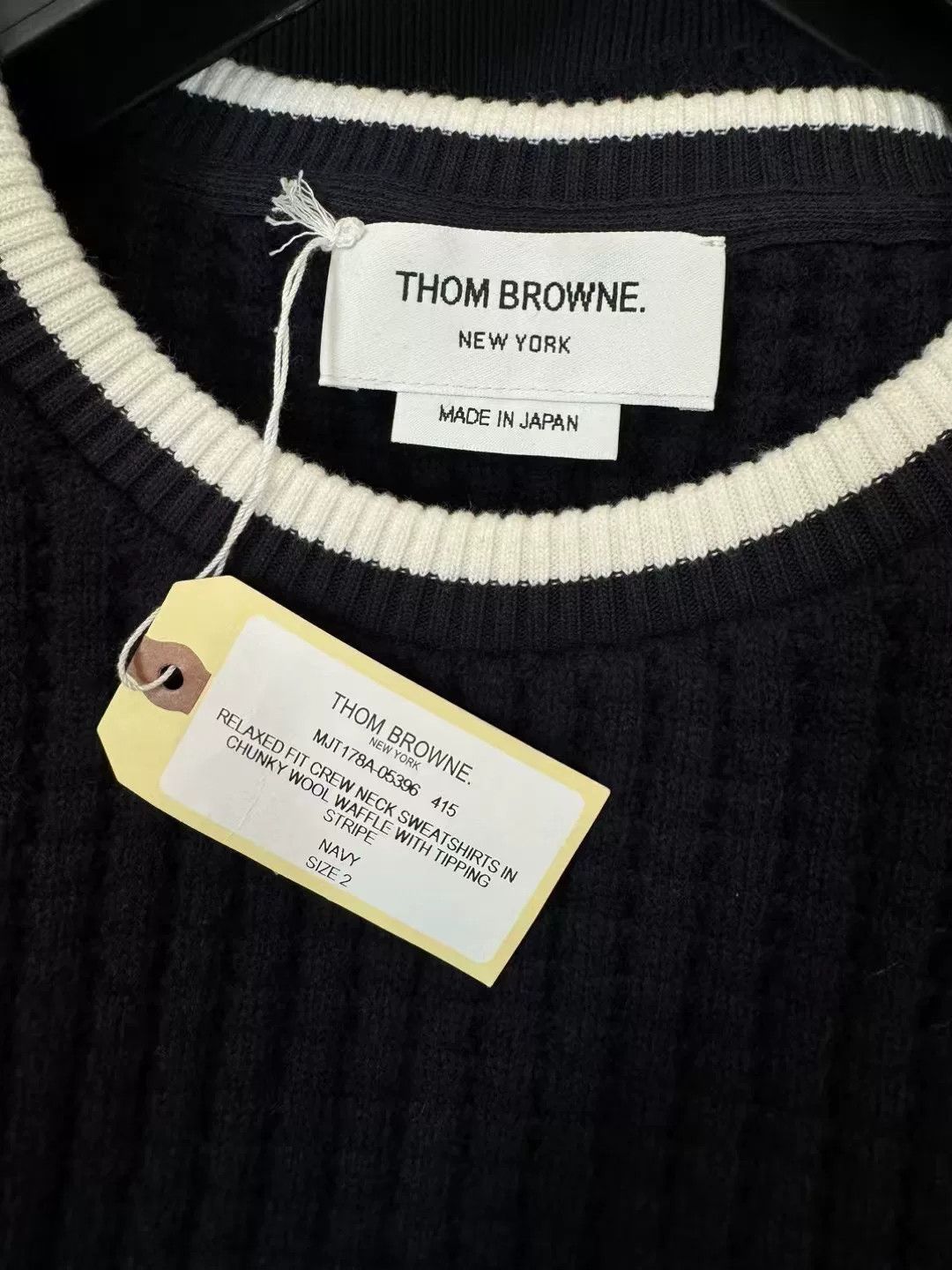 Thom Browne thom browne unisex wool knit sweater Size US M / EU 48-50 / 2 - 3 Thumbnail