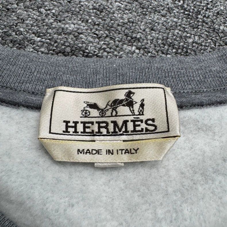 Hermes Hermes Robot Print Sweatshirt Size US XL / EU 56 / 4 - 3 Thumbnail