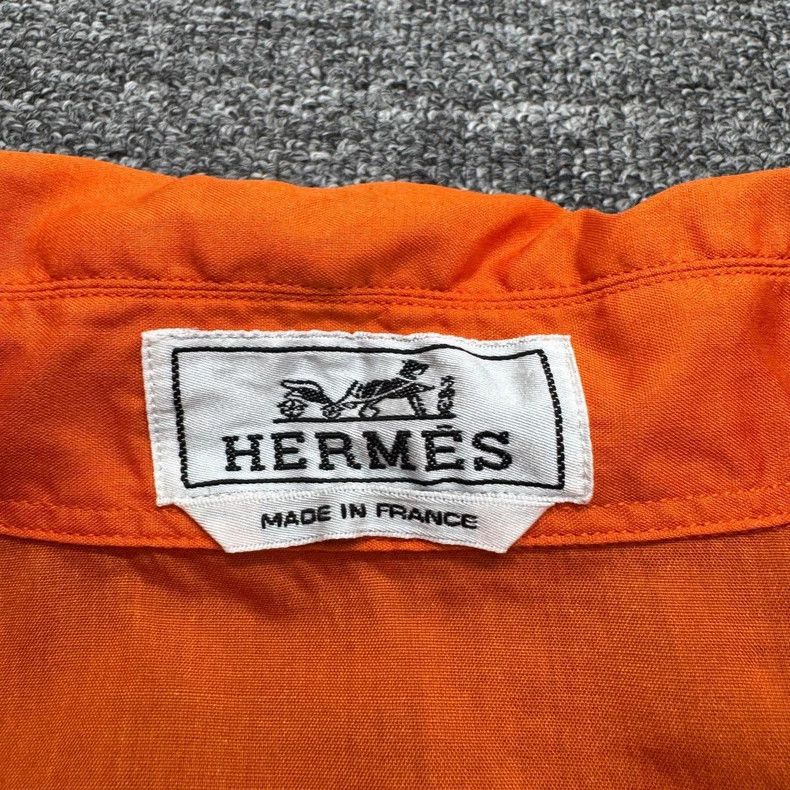 Hermes Hermes Lobster Print Short Sleeve Size US XL / EU 56 / 4 - 2 Thumbnail
