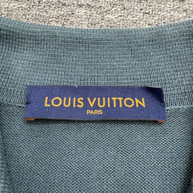 Louis Vuitton Louis Vuitton Embroidered Polo Shirt Size US S / EU 44-46 / 1 - 2 Thumbnail