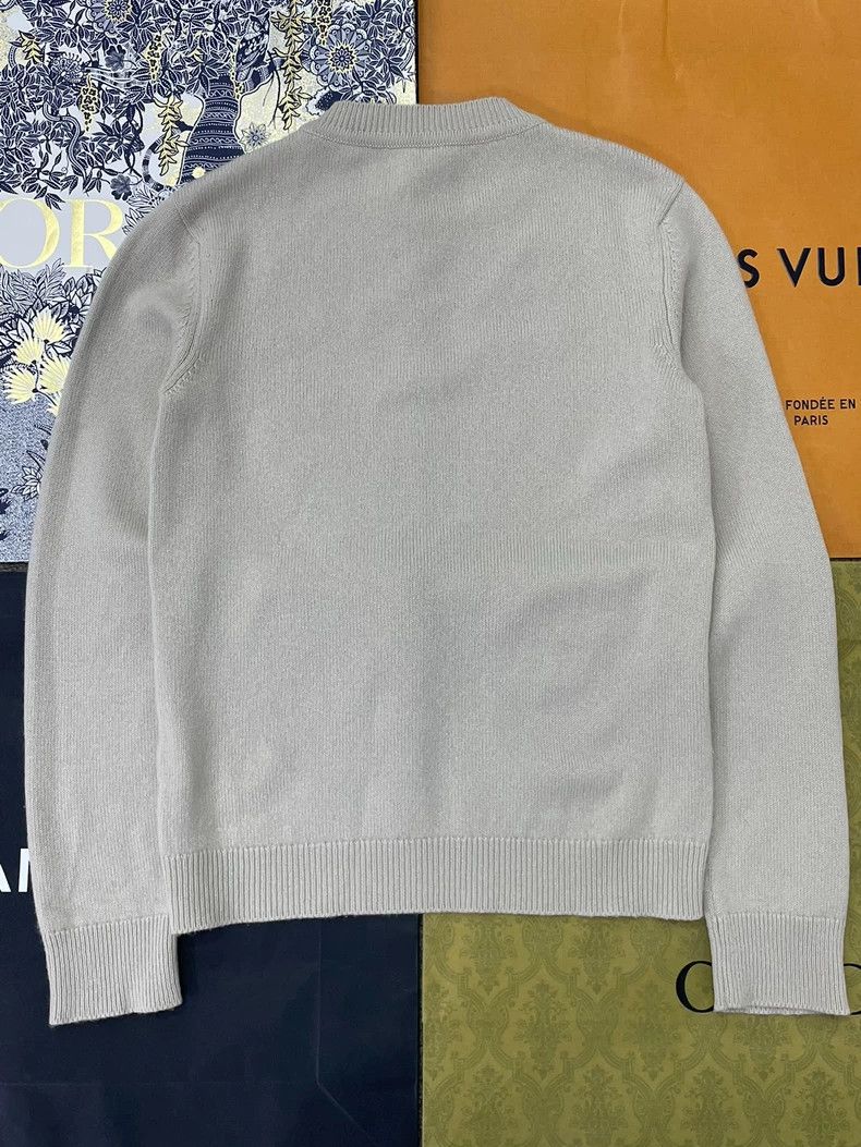 Hermes Hermes Beige Colorblock Cashmere Sweater Size US M / EU 48-50 / 2 - 2 Thumbnail