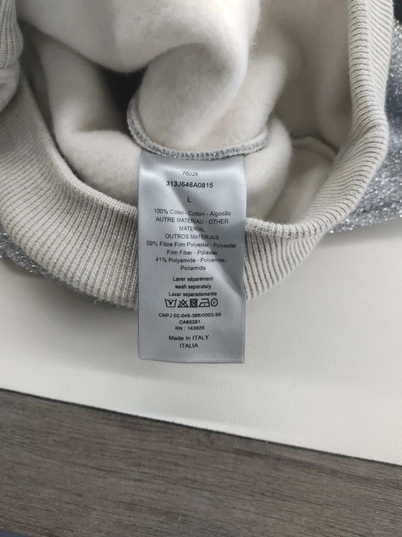 Dior Dior Collaboration Gray Hoodie Size US L / EU 52-54 / 3 - 4 Thumbnail