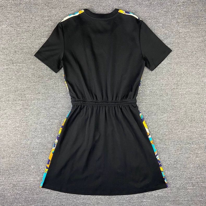 Louis Vuitton Louis Vuitton Silk Patchwork Dress Size US 36 / EU 52 - 2 Thumbnail