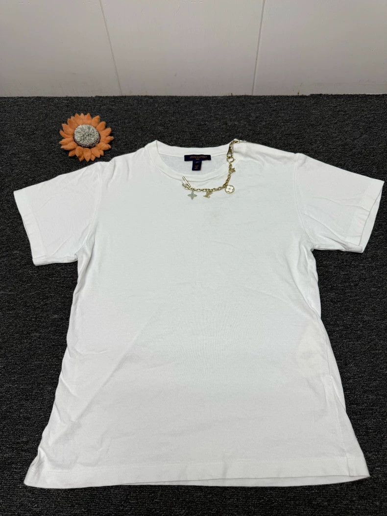 Louis Vuitton LV 2024 Early Autumn White T-shirt Size US XS / EU 42 / 0 - 2 Thumbnail