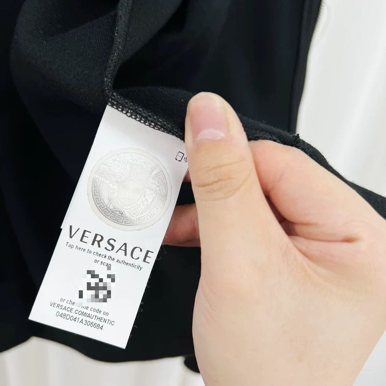 Versace Versace Paneled Embroidered Zip Jacket Size US XL / EU 56 / 4 - 6 Thumbnail