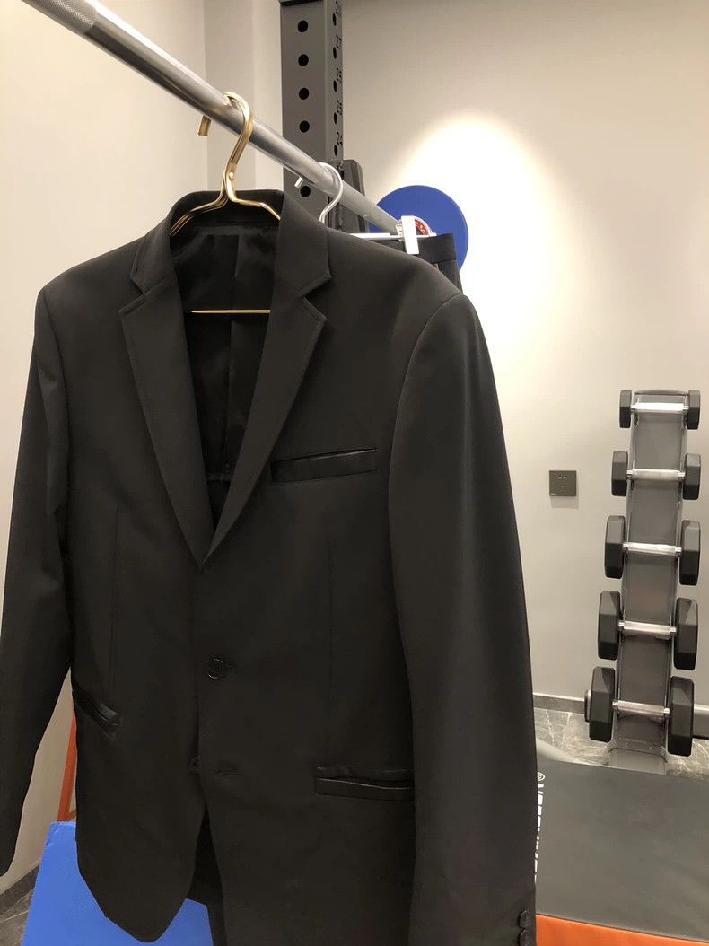 Versace Versace Black Suit Set 46 Size US S / EU 44-46 / 1 - 2 Thumbnail
