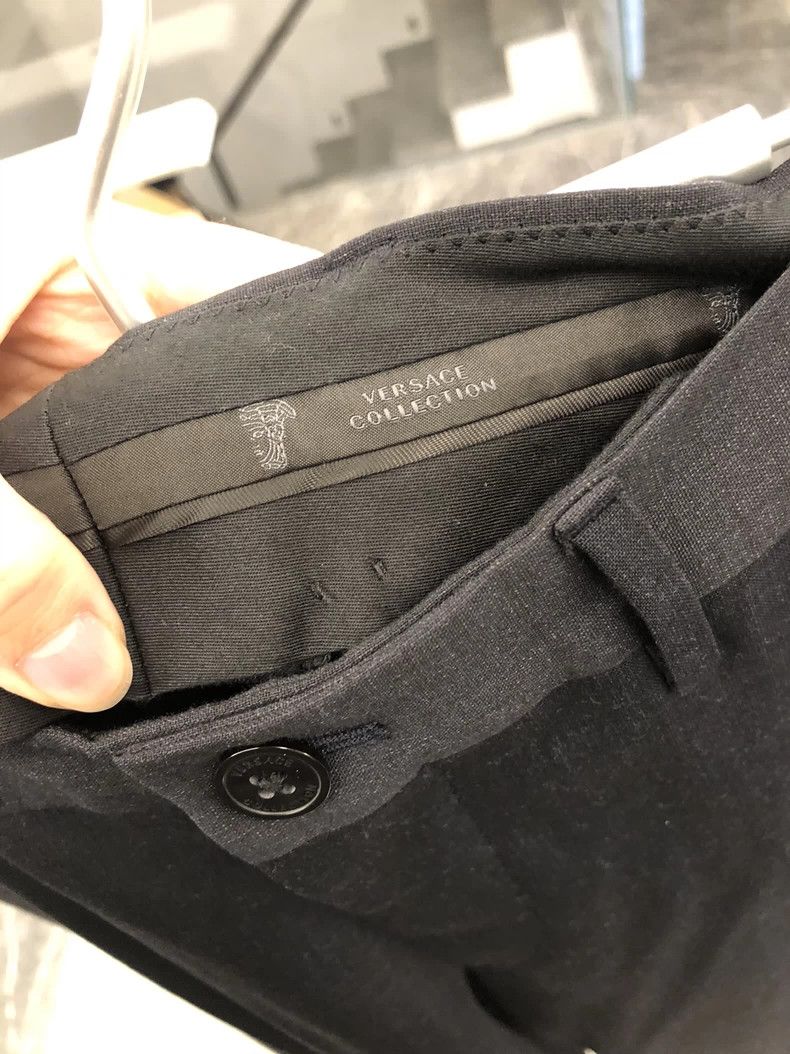 Versace Versace Black Suit Set 46 Size US S / EU 44-46 / 1 - 3 Thumbnail
