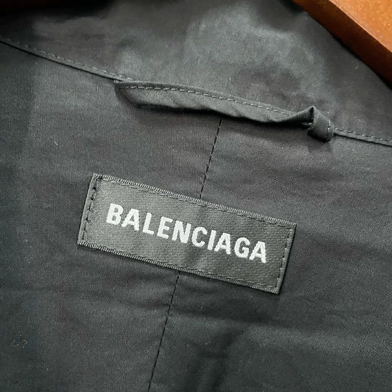 Balenciaga Balenciaga Black Red Logo Print Jacket Size US M / EU 48-50 / 2 - 4 Thumbnail