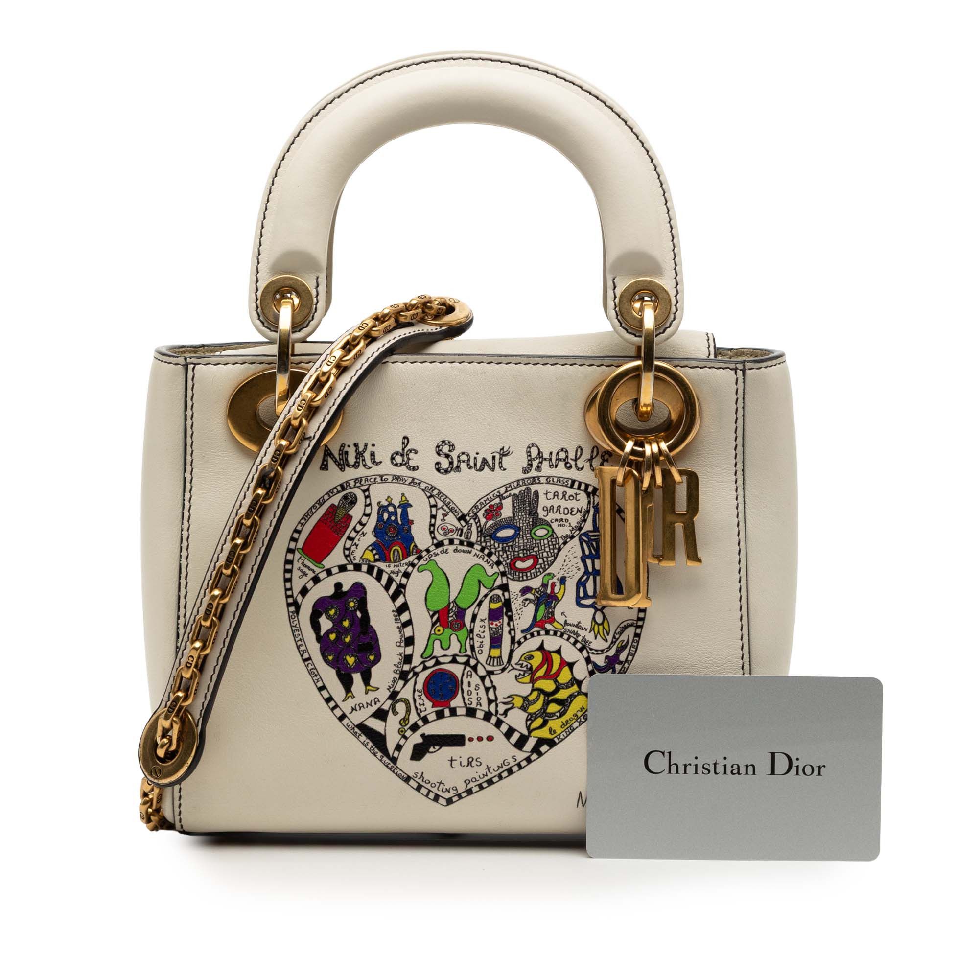 Dior Dior DiorAmour Niki De Saint Phalle Mini Calfskin Lady Dior Size ONE SIZE - 10 Thumbnail