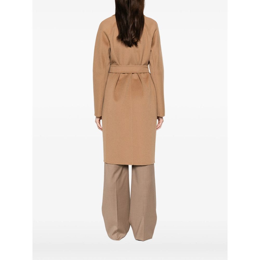Max Mara Max Mara BROWN Coats - Single Breasted Coats Size M / US 6-8 / IT 42-44 - 4 Thumbnail