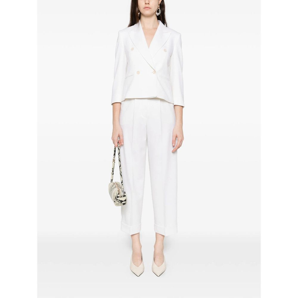 Max Mara Max Mara NEUTRALS Jackets - Cropped Jackets Size M / US 6-8 / IT 42-44 - 2 Thumbnail