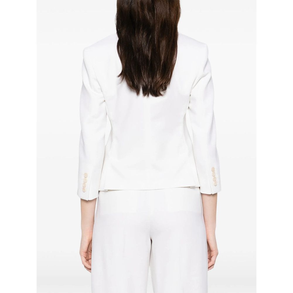 Max Mara Max Mara NEUTRALS Jackets - Cropped Jackets Size M / US 6-8 / IT 42-44 - 4 Thumbnail