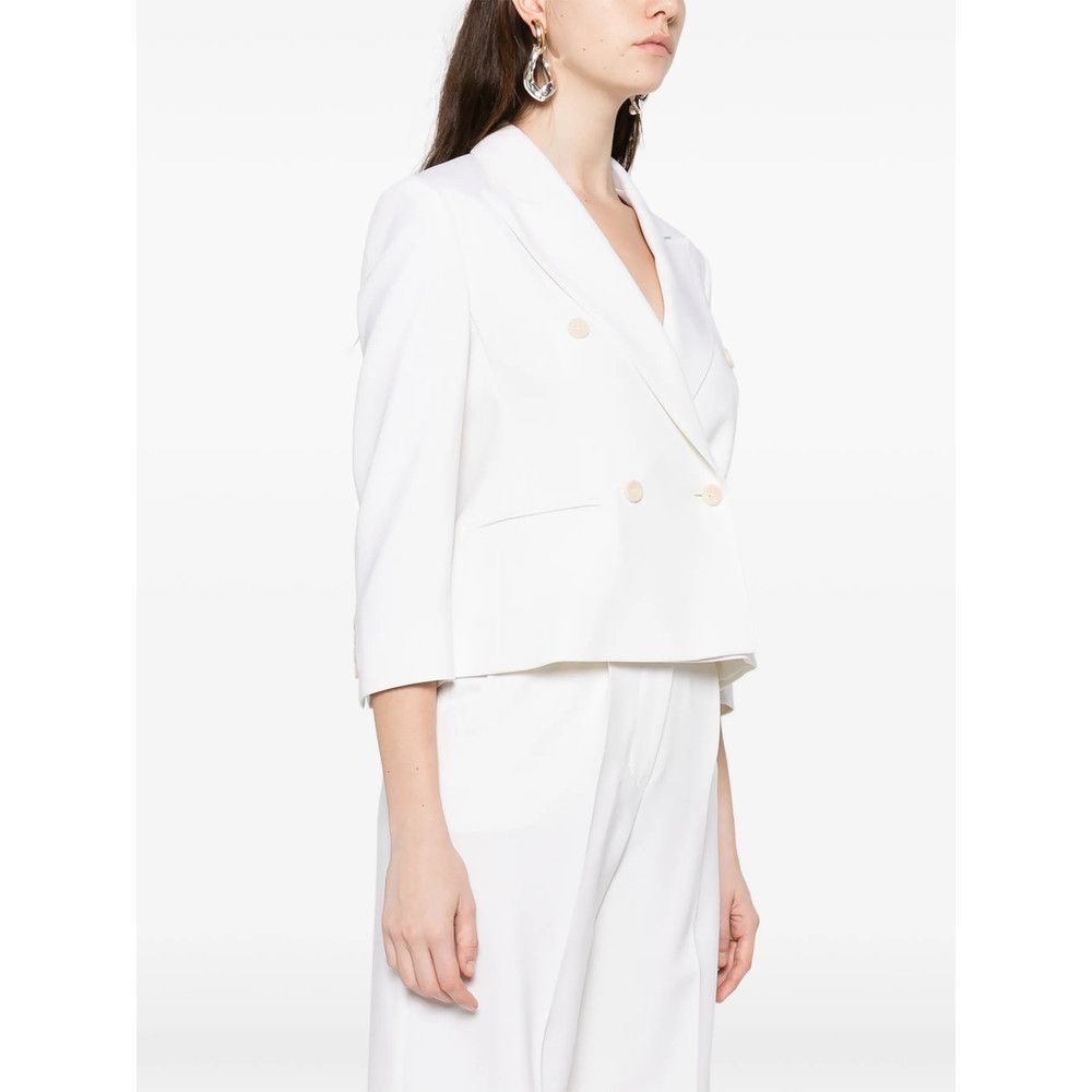 Max Mara Max Mara NEUTRALS Jackets - Cropped Jackets Size M / US 6-8 / IT 42-44 - 5 Thumbnail