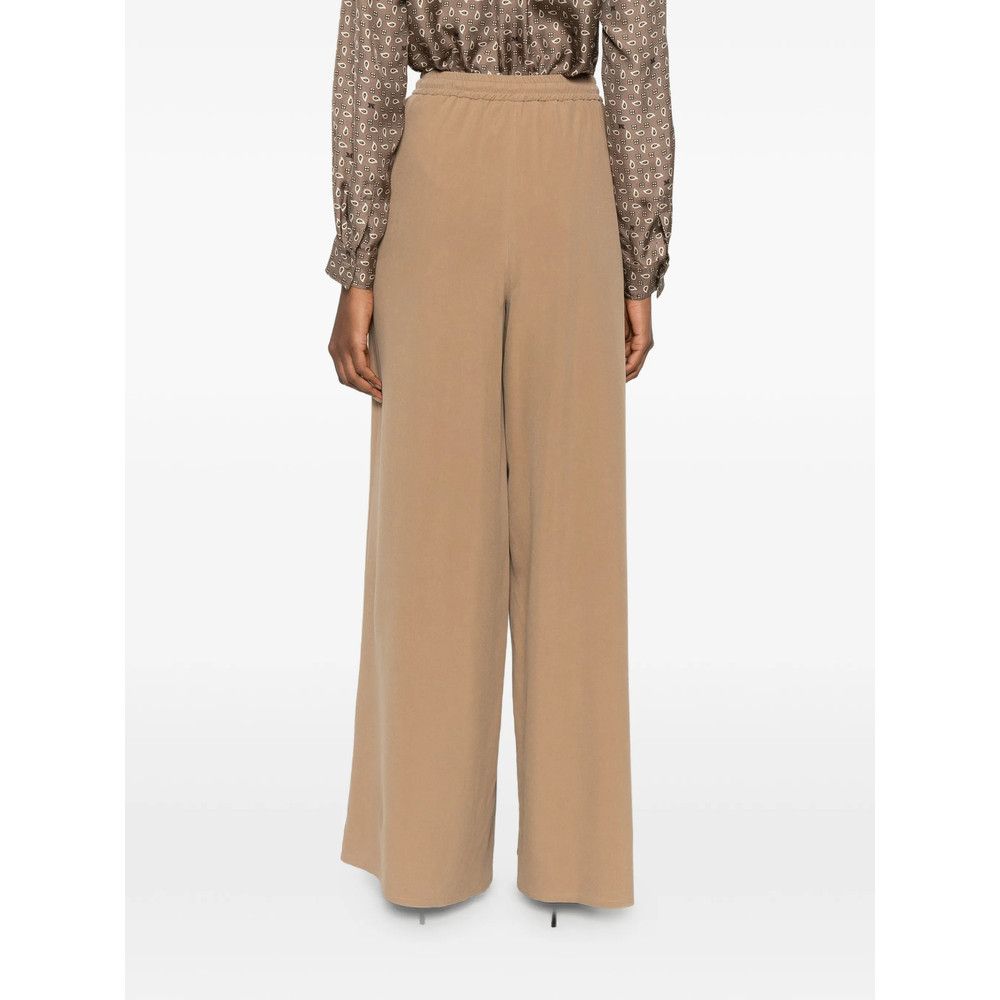 Max Mara Max Mara NEUTRALS Trousers - Palazzo Pants Size 28" / US 6 / IT 42 - 3 Thumbnail