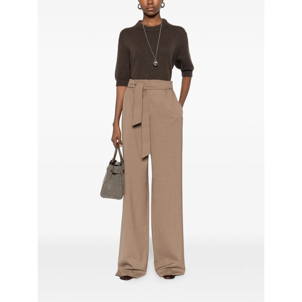 Max Mara Max Mara BROWN Trousers - Tailored Trousers Size 28" / US 6 / IT 42 - 3 Thumbnail