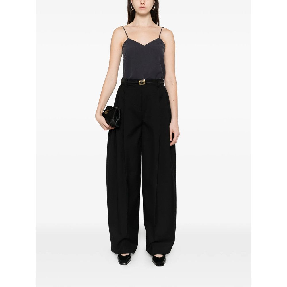 Max Mara Max Mara BLACK Tops - Blouses Size L / US 10 / IT 46 - 4 Thumbnail