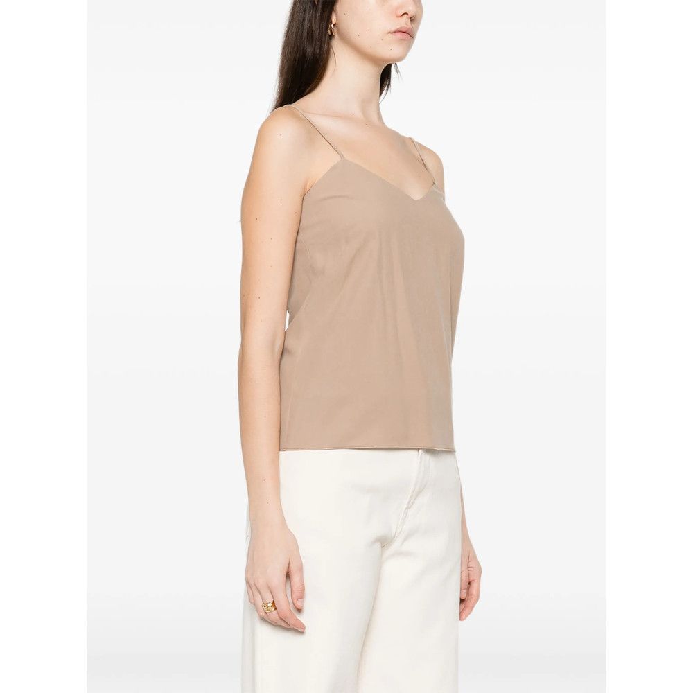 Max Mara Max Mara NEUTRALS Tops - Vests & Tank Tops Size M / US 6-8 / IT 42-44 - 4 Thumbnail