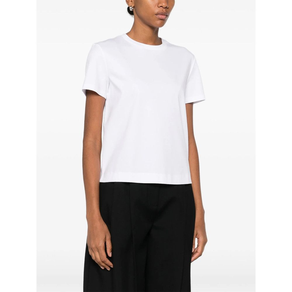 Max Mara Max Mara WHITE Tops - T-shirts & Jerseys Size L / US 10 / IT 46 - 4 Thumbnail