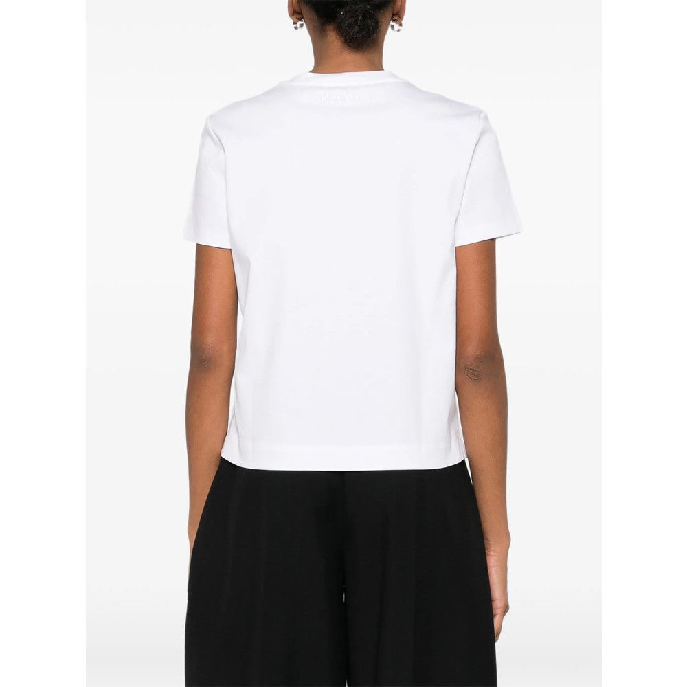 Max Mara Max Mara WHITE Tops - T-shirts & Jerseys Size L / US 10 / IT 46 - 5 Thumbnail
