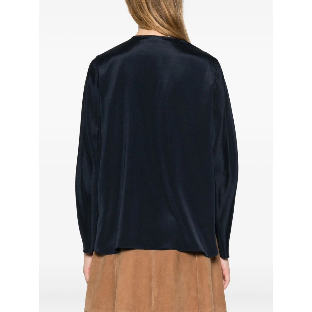 Max Mara Max Mara BLUE Tops - Blouses Size XS / US 0-2 / IT 36-38 - 3 Thumbnail