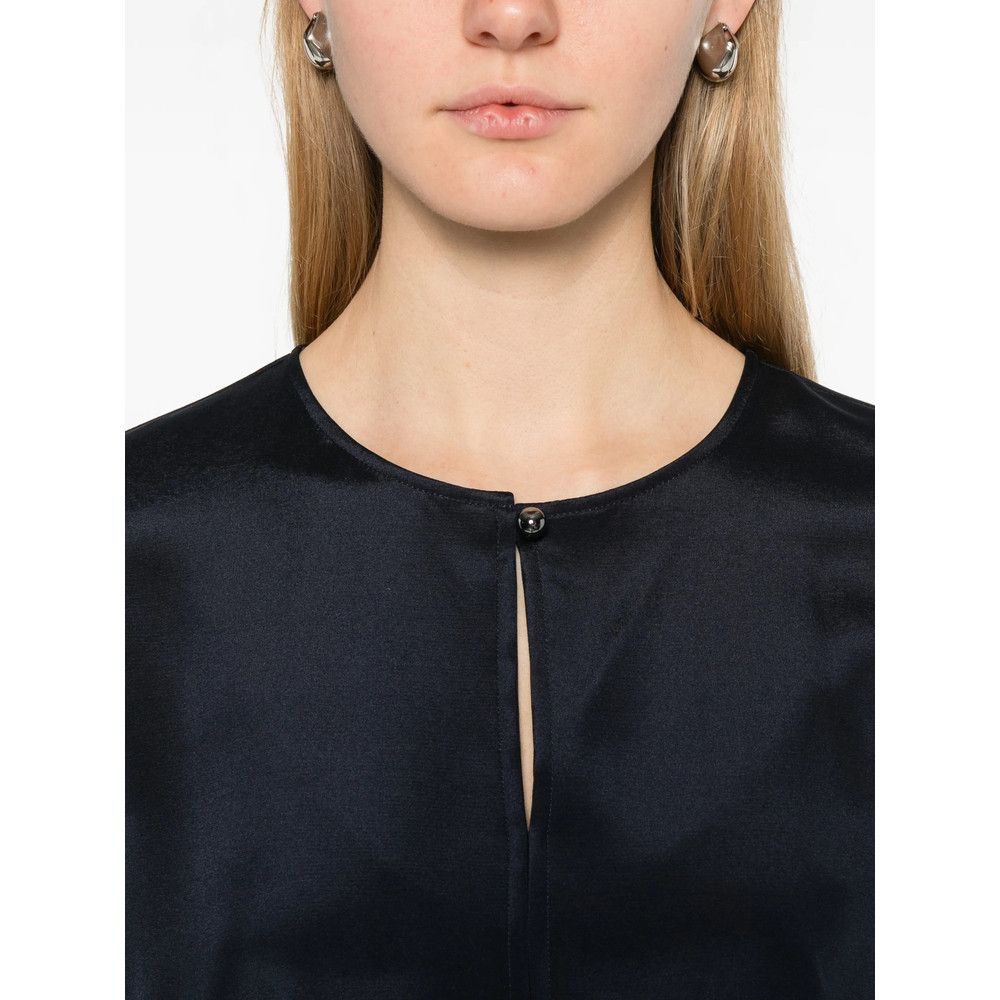 Max Mara Max Mara BLUE Tops - Blouses Size XS / US 0-2 / IT 36-38 - 4 Thumbnail