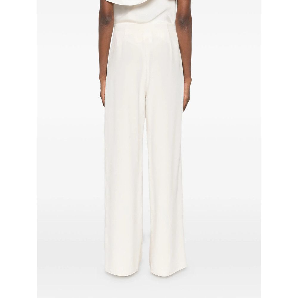 Max Mara Max Mara NEUTRALS Trousers - Palazzo Pants Size 26" / US 2 / IT 38 - 5 Thumbnail