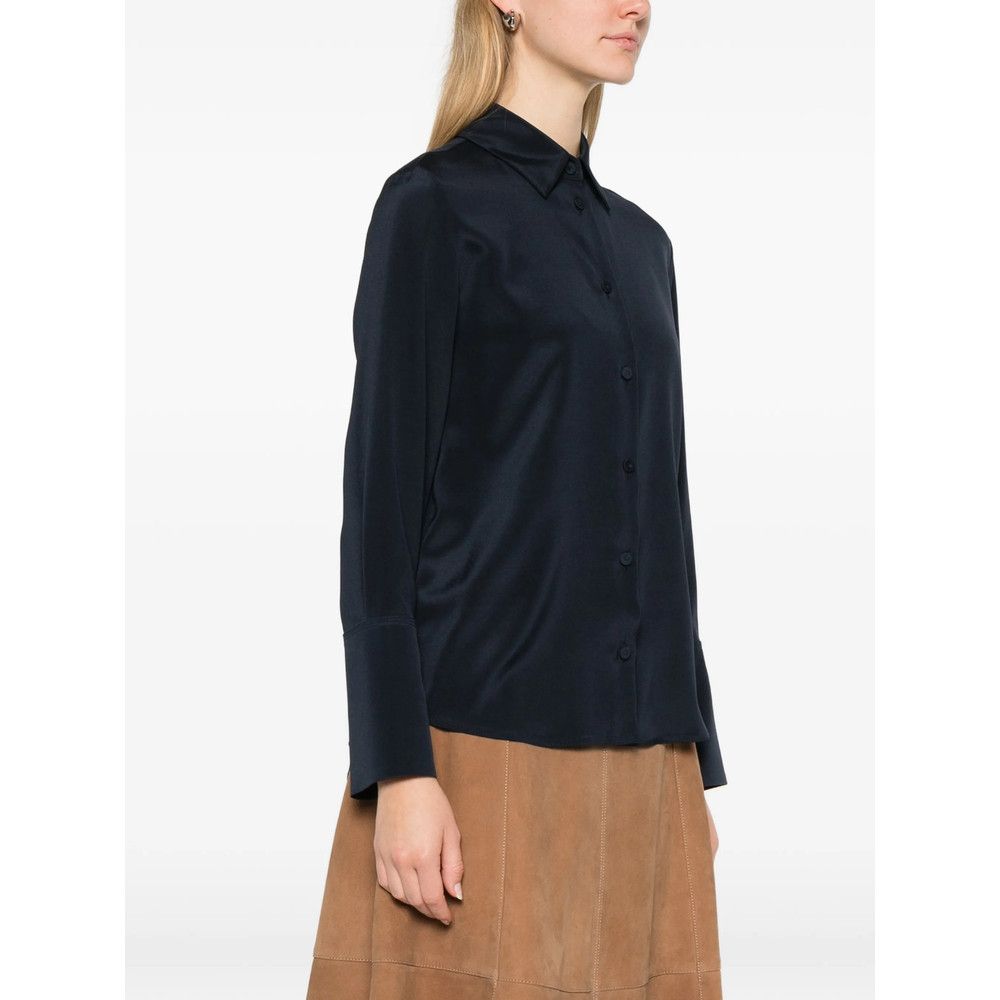 Max Mara Max Mara BLUE Tops - Blouses Size S / US 4 / IT 40 - 3 Thumbnail