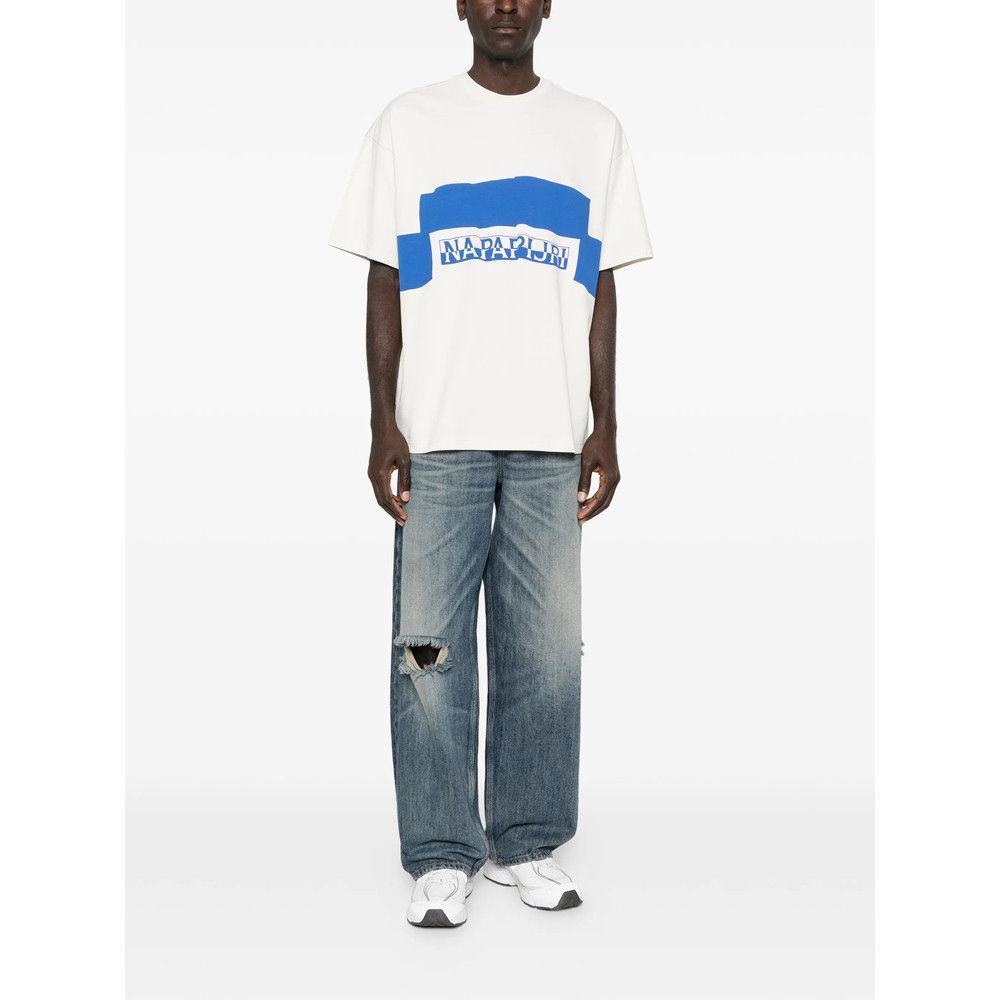 Napapijri Napapijri WHITE T-Shirts & Vests - T-Shirts Size US M / EU 48-50 / 2 - 2 Thumbnail