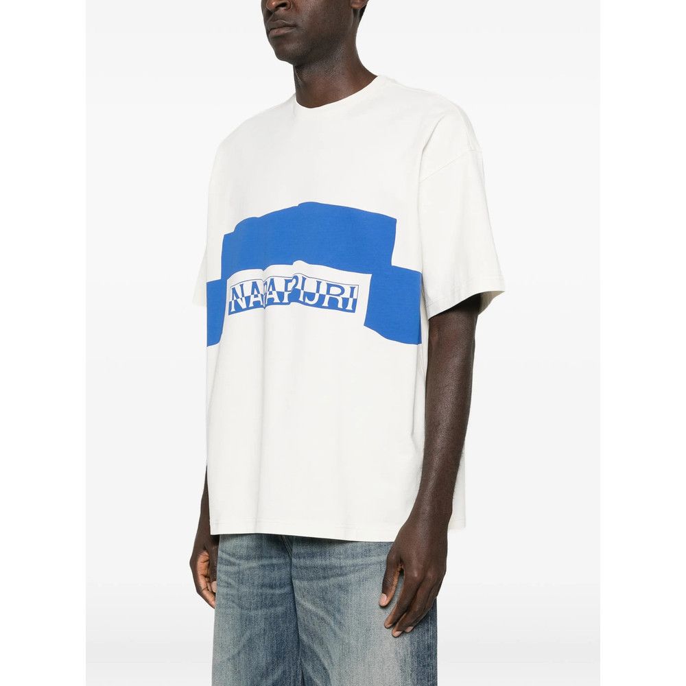 Napapijri Napapijri WHITE T-Shirts & Vests - T-Shirts Size US S / EU 44-46 / 1 - 5 Thumbnail
