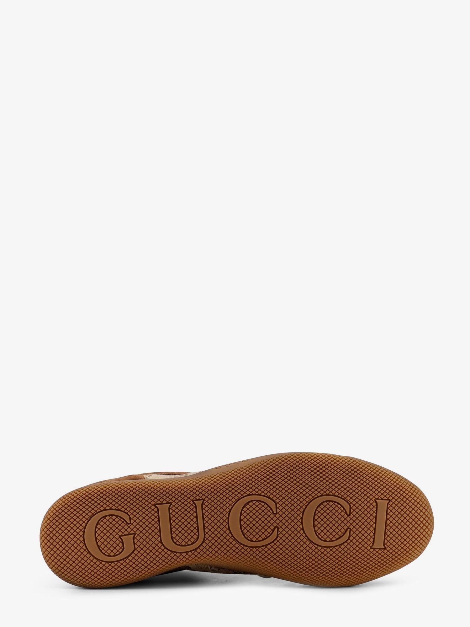 Gucci Gucci Shift suede sneakers with GG Supreme Fabric inserts UK 8 - USA Tariffs Included Size US 8.5 / EU 41-42 - 4 Thumbnail