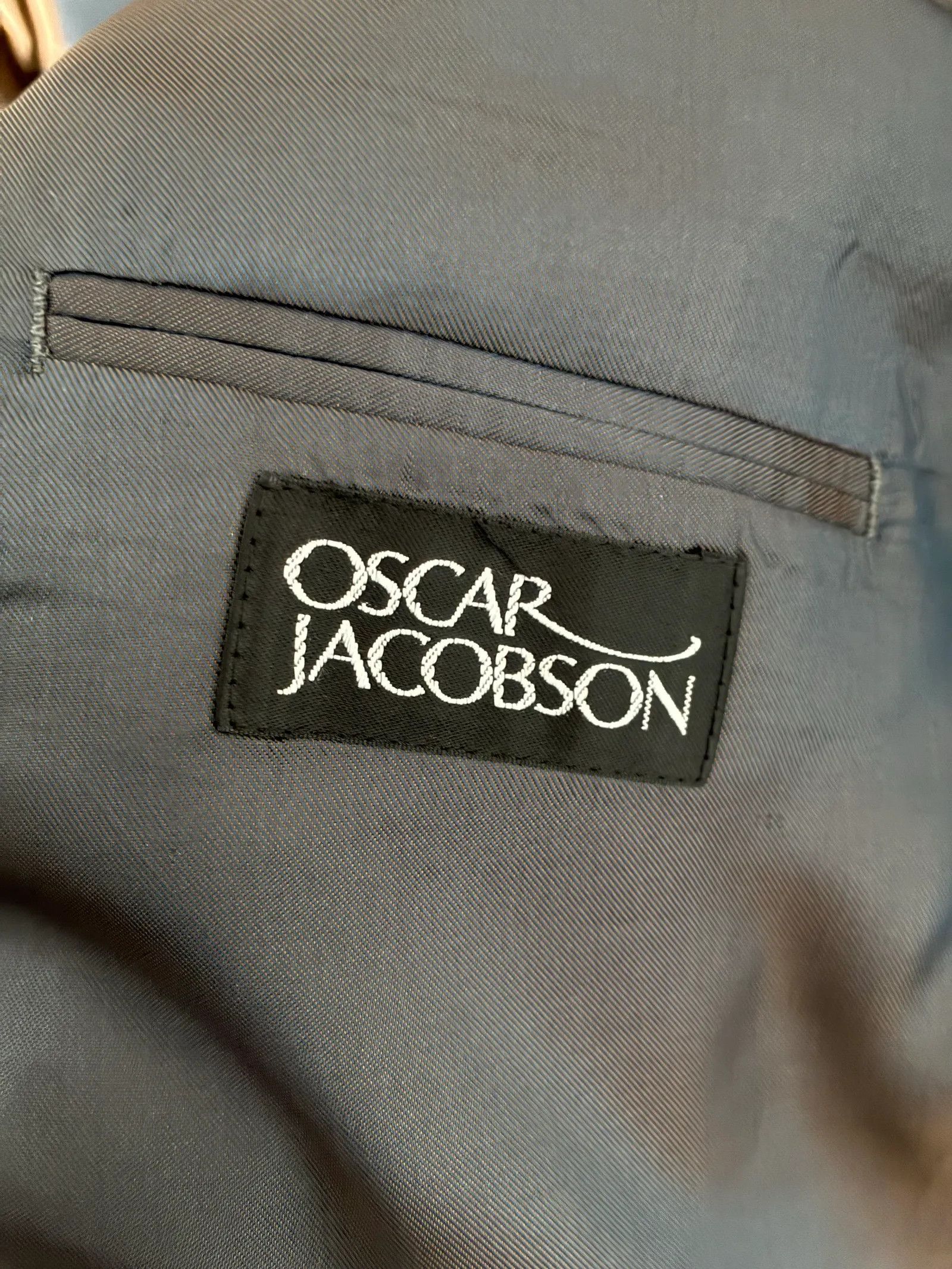 Oscar Jacobson Oscar Jacobson Blazer Size 44R - 2 Thumbnail