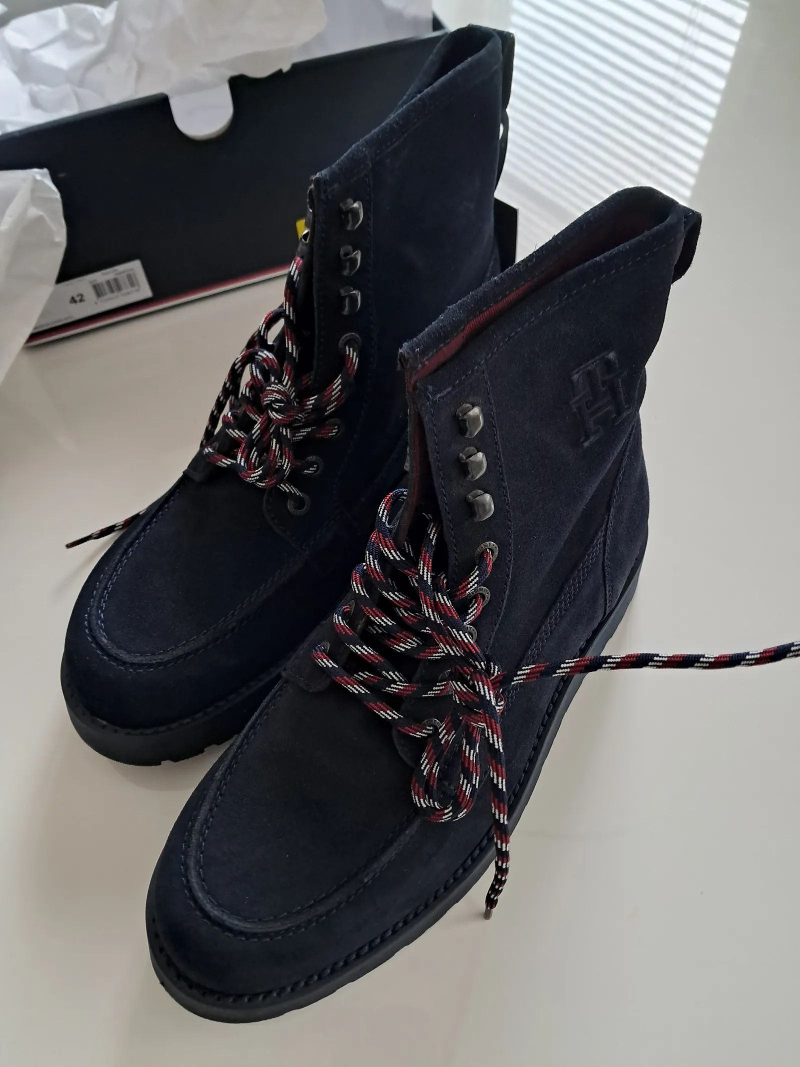 Tommy Hilfiger Tommy Hilfiger Lace up Boots Size US 10 / EU 43 - 3 Thumbnail