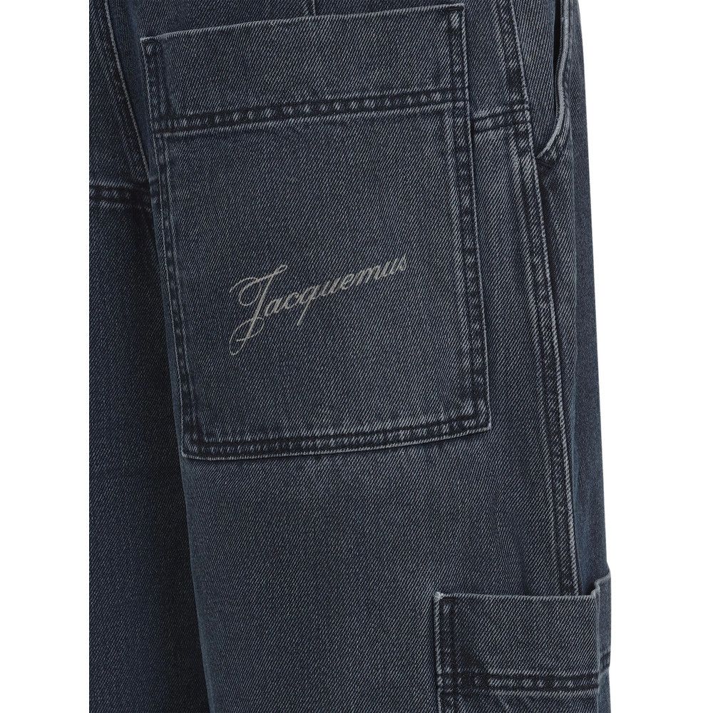 Jacquemus BLUE Denim - Wide-Leg Jeans
