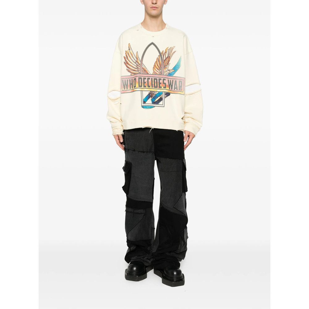 Who Decides War Who Decides War YELLOW Sweaters & Knitwear - Sweatshirts Size US M / EU 48-50 / 2 - 3 Thumbnail