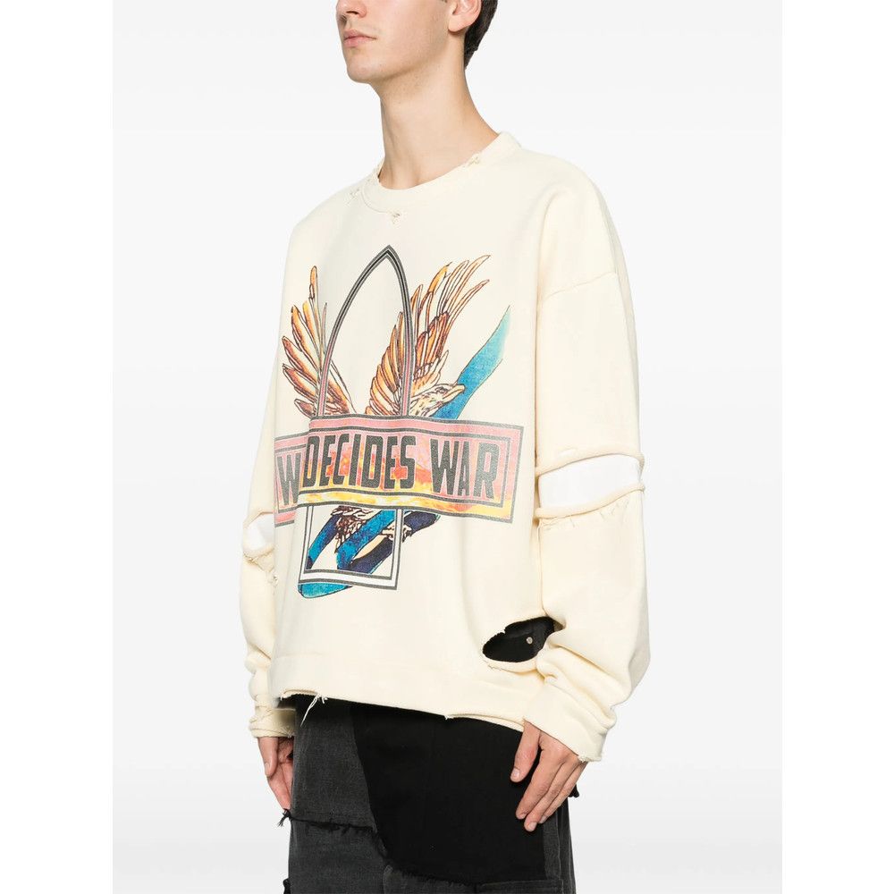 Who Decides War Who Decides War YELLOW Sweaters & Knitwear - Sweatshirts Size US XXL / EU 58 / 5 - 4 Thumbnail