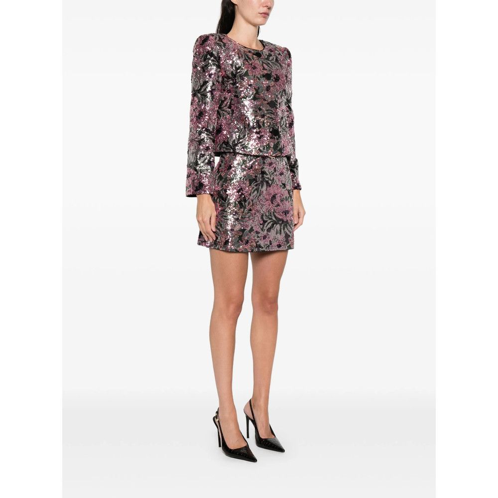 Self-Portrait Self-portrait PINK Jackets - Cropped Jackets Size L / US 10 / IT 46 - 4 Thumbnail